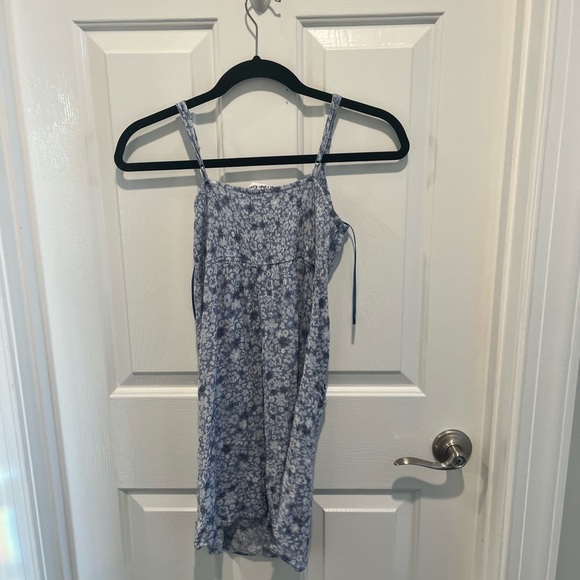 Pink Rose Spaghetti Strap Button Dress Size S - Picture 2 of 4